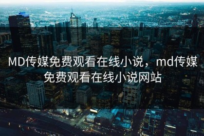 MD传媒免费观看在线小说，md传媒免费观看在线小说网站