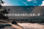 用你的手指拨动我的心弦第二季