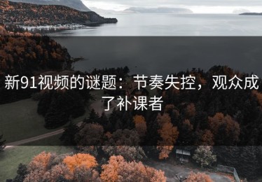 新91视频的谜题：节奏失控，观众成了补课者
